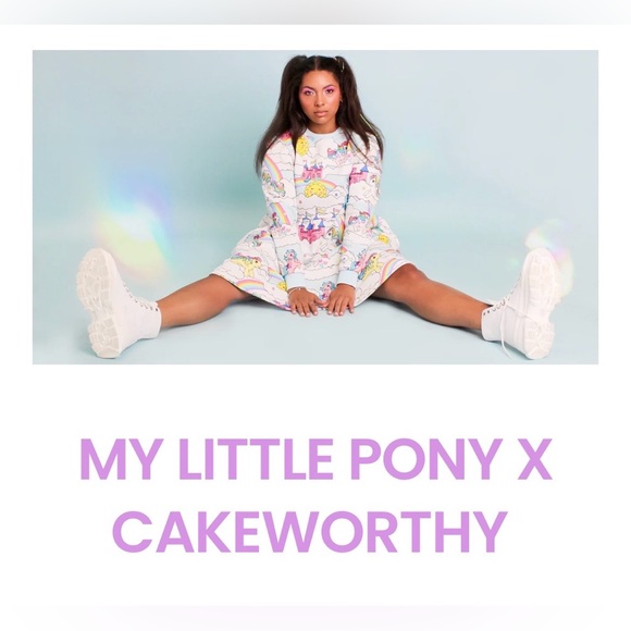 BNWT Cakeworthy My Little Pony Sweater Dress - Picture 2 of 12